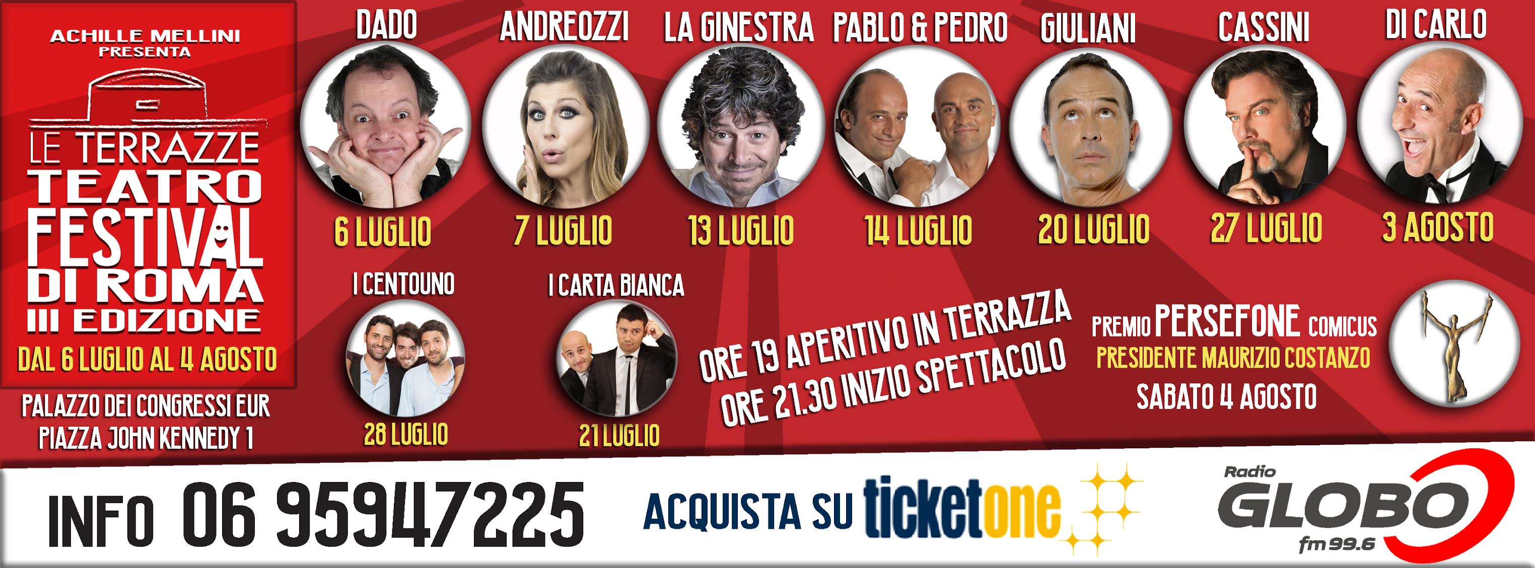 Le Terrazze Teatro Festival: Dado e Andreozzi